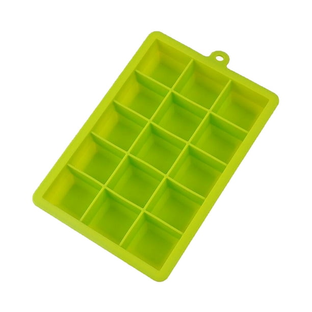 15/24Cavity Silicone Square Ice Cube Tray Maker Mold Mould Tray Kitchen DIY Tool
